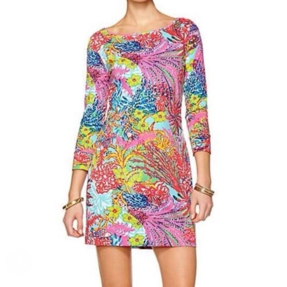 Lilly Pulitzer Fishing For Compliments Marlowe T Shirt Mini Dress